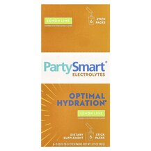 PartySmart Electrolytes Lemon Электролиты Himalaya 6 шт
