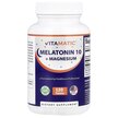 Фото товара Melatonin 10 + Magnesium Фото товара Vitamatic, Мелатонин, Melatonin 10 + Magnesium, 120 таблеток