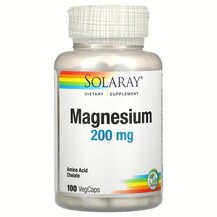 Магній Magnesium Solaray 100 капсул Магній Magnesium Solaray 100 капсул