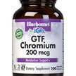 Фото товару GTF Chromium Фото товару Bluebonnet Nutrition, GTF Chromium, Хром, 100 капсул