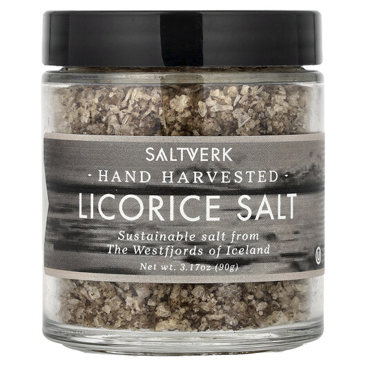 Основне фото товару Saltverk, Licorice Salt, Спеції, 90 г
