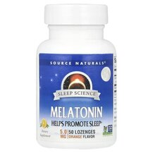 Мелатонін Sleep Science Melatonin Orange 5 mg Source