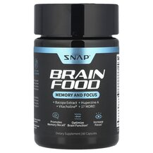 Підтримка мозку Brain Food Bacopa Extract Snap Supplements Підтримка мозку Brain Food Bacopa Extract Snap Supplements