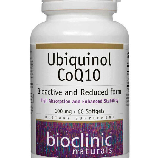 Основное фото товара Ubiquinol CoQ10 Основное фото товара Bioclinic Naturals, Коэнзим CoQ10, Ubiquinol CoQ10, 60 капсул