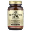 Фото товару Solgar, Resveratrol 500 mg, Ресвератрол 500 мг, 30 капсул