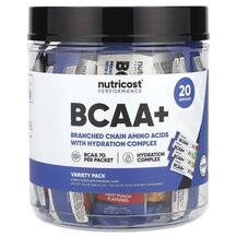 БЦАА Performance BCAA + Variety Pack Nutricost 20 шт