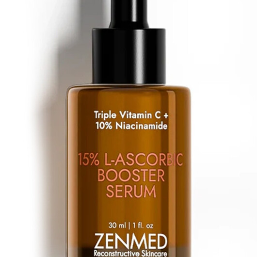 Основное фото товара 15% L-Ascorbic Booster Serum Основное фото товара ZENMED, Сыворотка, 15% L-Ascorbic Booster Serum, 28 г