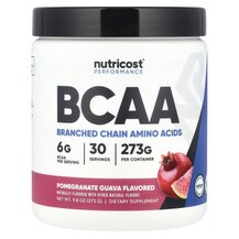БЦАА Performance BCAA Pomegranate Guava Nutricost 273 г