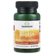 Фото товара Biotin 10000 mcg Фото товара Swanson, Витамин B7 Биотин, Biotin 10000 mcg, 60 капсул