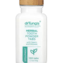 Herbal Toothpowder Tabs with Neem and Miswak - Spearmint