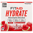 Фото товару FITAID, Hydrate Watermelon Wave 30 Sticks, Електроліти, 5.2 g Eac