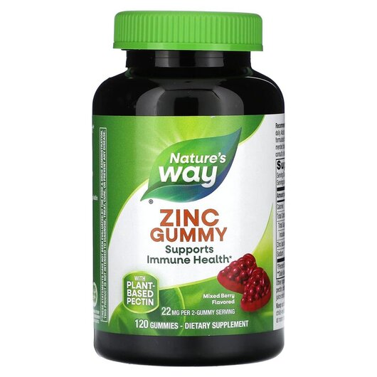 Основное фото товара Поддержка иммунитета, Zinc Gummies Mixed Berry11 mg, 120 таблеток