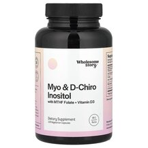 Myo & D-Chiro Inositol with MTHF Folate + Vitamin D