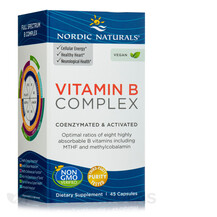 Vitamin B Complex B-комплекс Nordic Naturals 45 капсул