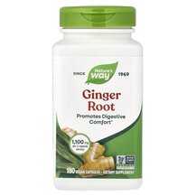 Ginger Root 550 mg Корень имбиря 550 мг Nature's Way Ginger Root 550 mg Корень имбиря 550 мг Nature's Way