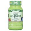 Фото товара Melatonin Natural Berry 3 mg Фото товара Nature's Truth, Мелатонин, Melatonin Natural Berry 3 mg, 180