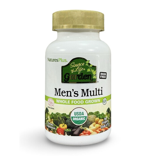 Основное фото товара Source of Life Garden Organic Men's Multivitamin Tablets Iron Free Основное фото товара Source of Life Garden Organic Men's Multivitamin, Витамины д