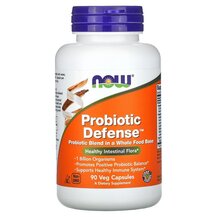 Probiotic Defense Пробиотики NOW Foods 90 капсул Probiotic Defense Пробиотики NOW Foods 90 капсул