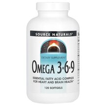Omega 3-6-9 Omega 3 6 9 120 Source Naturals 120 капсул Omega 3-6-9 Omega 3 6 9 120 Source Naturals 120 капсул
