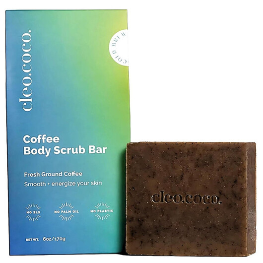 Основное фото товара Coffee Body Scrub Bar Основное фото товара Cleo + Coco, Скраб, Coffee Body Scrub Bar, 170 г