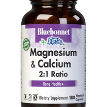 Magnesium Plus Calcium Кальций Bluebonnet Nutrition