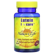 Лютеїн Lutein I Care Natures Life 30 капсул Лютеїн Lutein I Care Natures Life 30 капсул