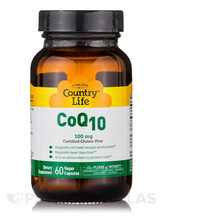 Коензим CoQ10 CoQ10 100 mg Country Life 60 капсул