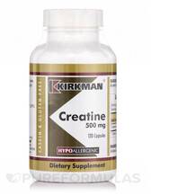 Creatine 500 mg Hypoallergenic Креатин Kirkman 120 капсул