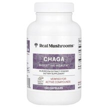 Гриби Real Mushrooms Chaga Digestive Health Real Mushrooms Гриби Real Mushrooms Chaga Digestive Health Real Mushrooms