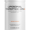 Фото товара CodeAge, Коллагеновые пептиды, Liposomal Tripeptide GPH+, 120 кап