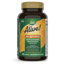 Мультивітаміни Alive! Max6 Potency Adult Complete with