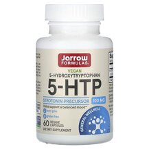 5-HTP 5-гидрокситриптофан 100 мг Jarrow Formulas 60 капсул 5-HTP 5-гидрокситриптофан 100 мг Jarrow Formulas 60 капсул