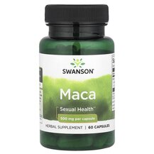 Maca 500 mg Мака Перуанская Swanson 60 капсул Maca 500 mg Мака Перуанская Swanson 60 капсул