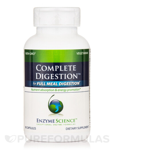 Основное фото товара Complete Digestion Основное фото товара Enzyme Science, Ферменты, Complete Digestion, 90 капсул