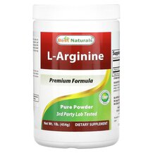 L-Аргінін L-Arginine Best Naturals 454 г L-Аргінін L-Arginine Best Naturals 454 г