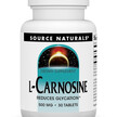 Фото товара Source Naturals, L-Карнозин, L-Carnosine, 30 таблеток