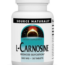 L-Carnosine L-Карнозин Source Naturals 30 таблеток