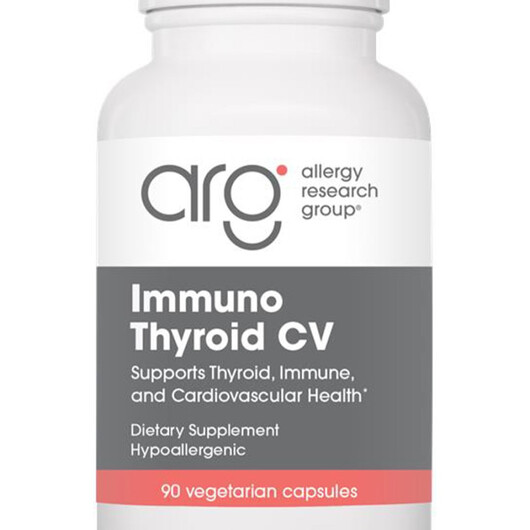 Основное фото товара Immuno Thyroid CV Основное фото товара Поддержка щитовидной, Immuno Thyroid CV, 90 капсул