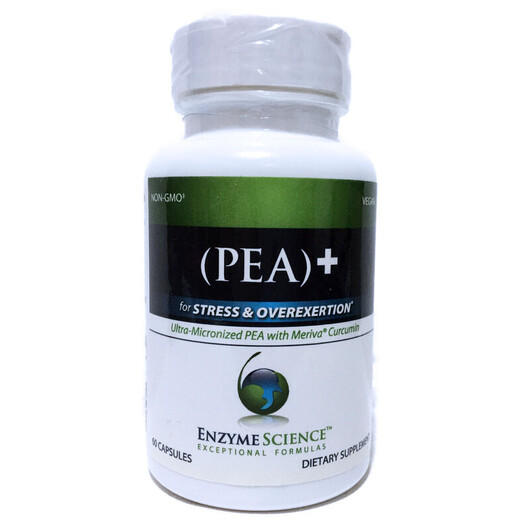 Основное фото товара Enzyme Science, ПЭА, PEA+, 60 капсул