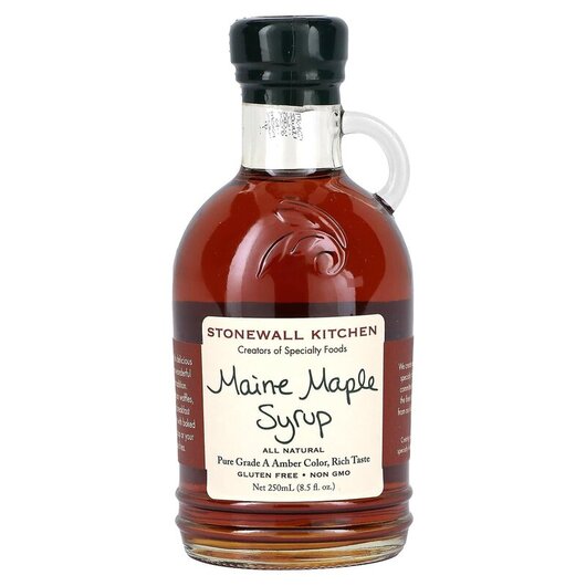 Основне фото товару Maine Maple Syrup Основне фото товару Stonewall Kitchen, Maine Maple Syrup, Кленовий сироп, 250 мл
