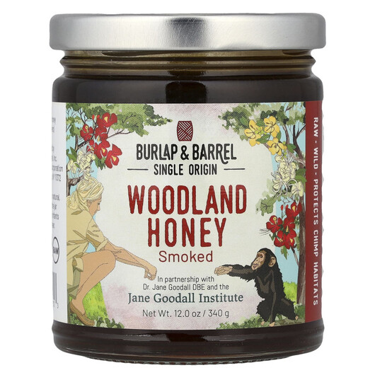 Основне фото товару Burlap & Barrel, Woodland Honey Smoked, Спеції, 340 г