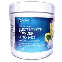 Electrolyte Powder Lemonade Электролиты Dr. Berg 300 г Electrolyte Powder Lemonade Электролиты Dr. Berg 300 г