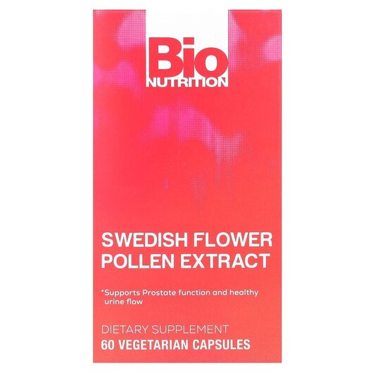 Основное фото товара Swedish Flower Pollen Extract Основное фото товара Пчелиная пыльца, Swedish Flower Pollen Extract, 60 капсул