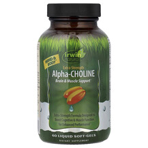 Alpha-Choline Холин Irwin Naturals 60 Liquid Softgels