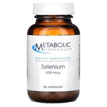 Selenium 200 mcg Селен Metabolic Maintenance 90 капсул