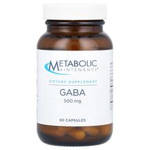 ГАМК GABA 500 mg Metabolic Maintenance 60 капсул ГАМК GABA 500 mg Metabolic Maintenance 60 капсул