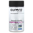 Фото товару Aurora Nutrascience, Vitamin D3 / K2, Вітаміни D3 K2, 60 капсул