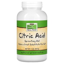 Citric Acid Лимонная кислота NOW Foods 454 г