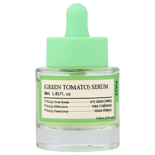 Основне фото товару Green Tomato Serum Основне фото товару Fully, Green Tomato Serum, Сироватка, 30 мл