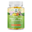 Фото товара ДГК, Kids Omega + DHA Gummies Lemon & Orange Flavors, 60 табл